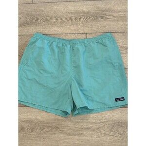 Patagonia Men's Baggies Shorts 5" swim trunk Fresh Teal Size XXL